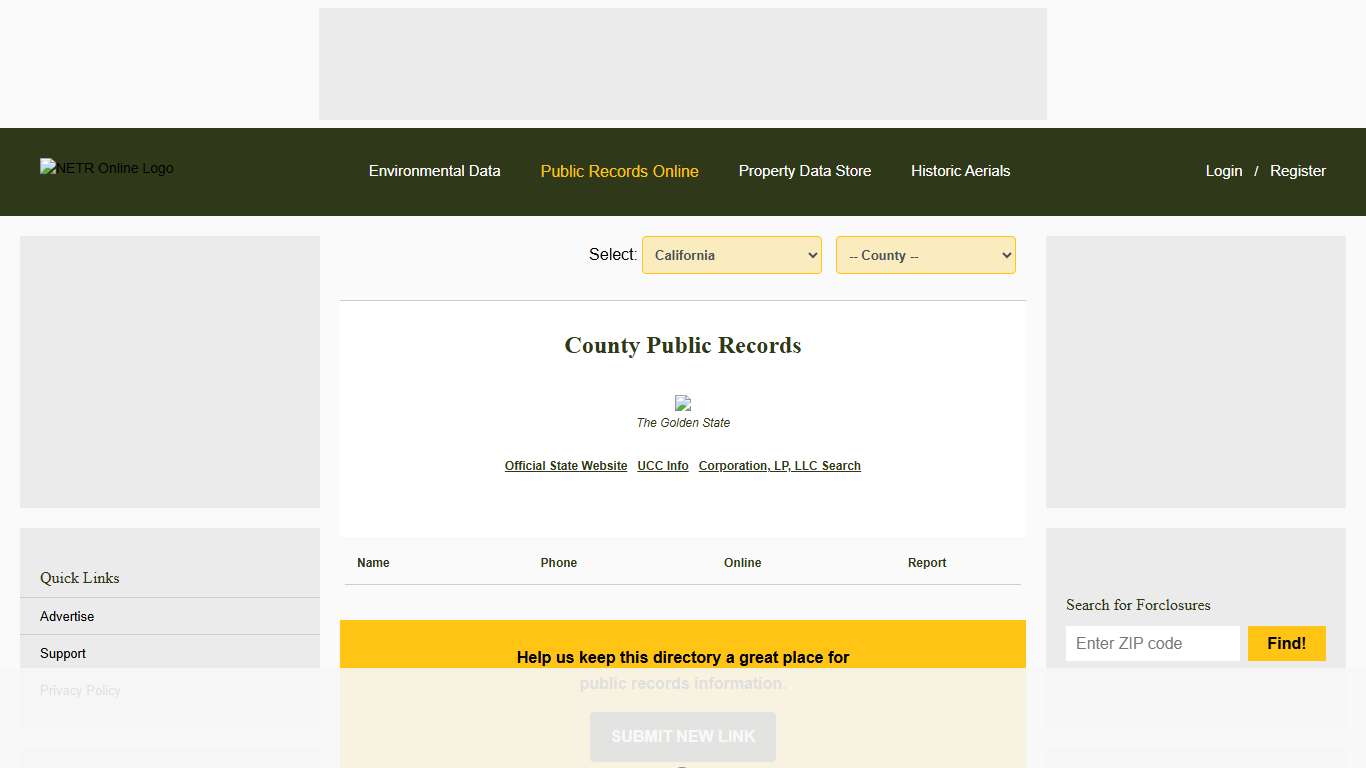 NETR Online • • Public Records, Search Records, Property Tax, California Property Search, California Assessor